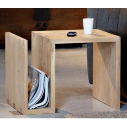 side table and magazine rack